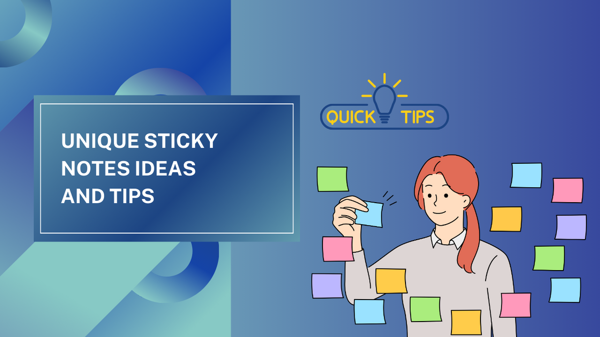 Innovative Sticky notes ideas and tips: Elevate Your Space Creatively - Saleemi Book Depot