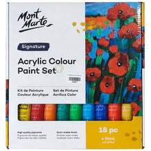 Acrylic Colour Paint Set Signature 18pc x 36ml