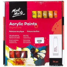 Acrylic Colour Paint Set Signature 36pc x 12ml