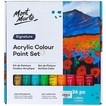 Acrylic Colour Paint Set Signature 36pc x 36ml