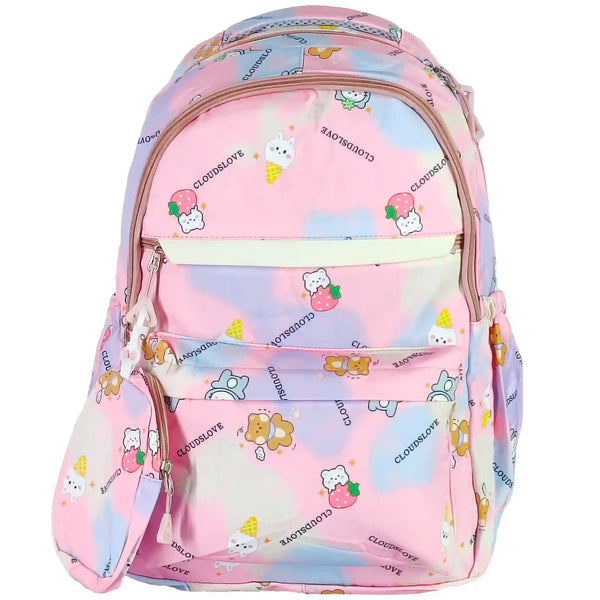 Backpack for Girls Cloud Love