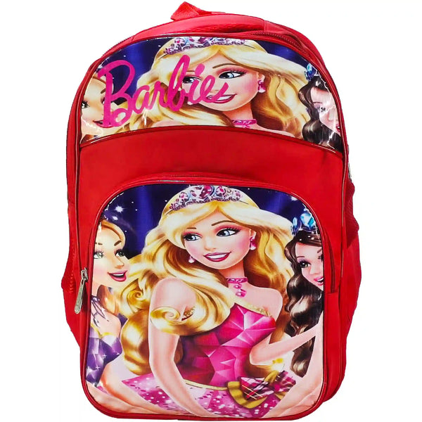 Barbie Cartoon Character School Bag