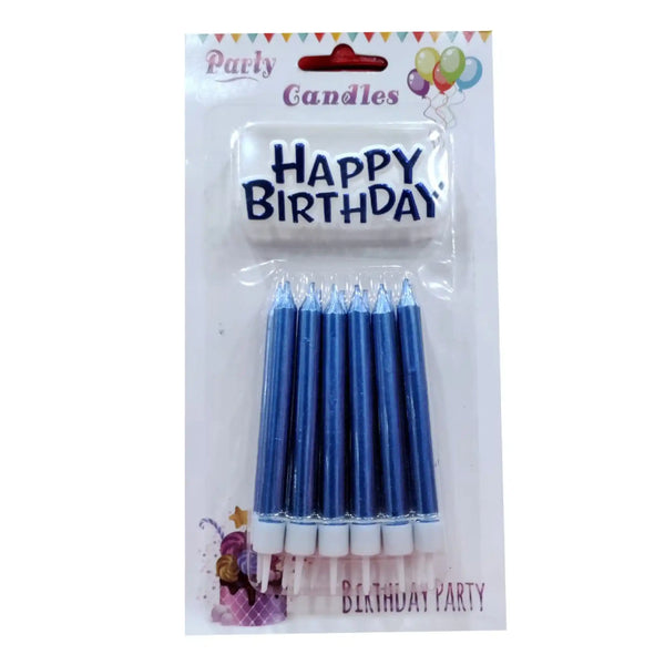 Birthday Bubble Candle 12pcs Pack