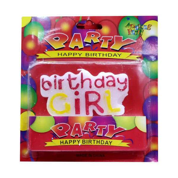 Birthday Girl Party Candle Pack