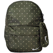 College Backpack With Small White Dots