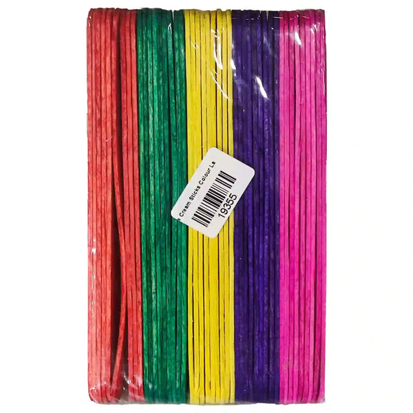 Colourfull Ice Cream Sticks Large Pack