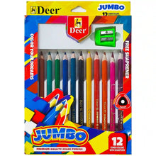 Deer 12 Colour Pencil Jumbo 300 12