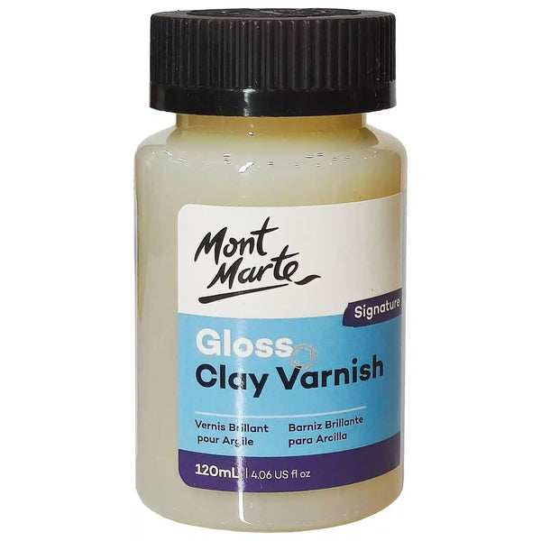 Mont Marte Gloss Clay Varnish Signature 120ml