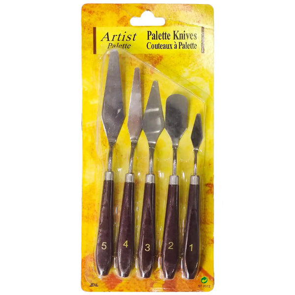 Palette Knives Set 5pcs