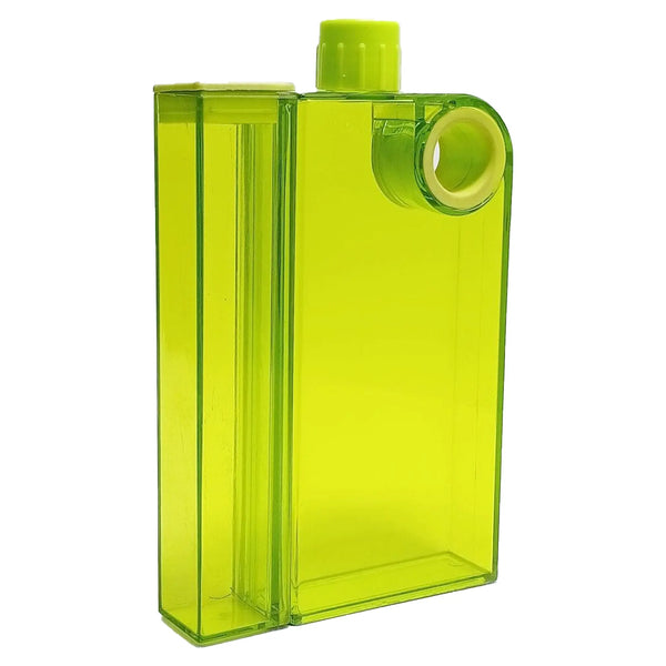 Portable Stylish Dual Portion Flat Water Bottle - Saleemi Book Depot