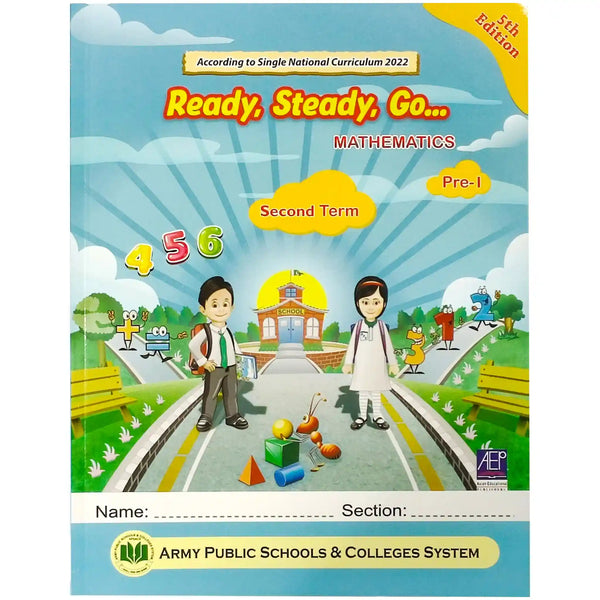 Ready Steady Go Math Pre1 2nd Term 5th Edition APS