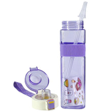 Shuiyinzi Square Transparent Plastic Water Bottle