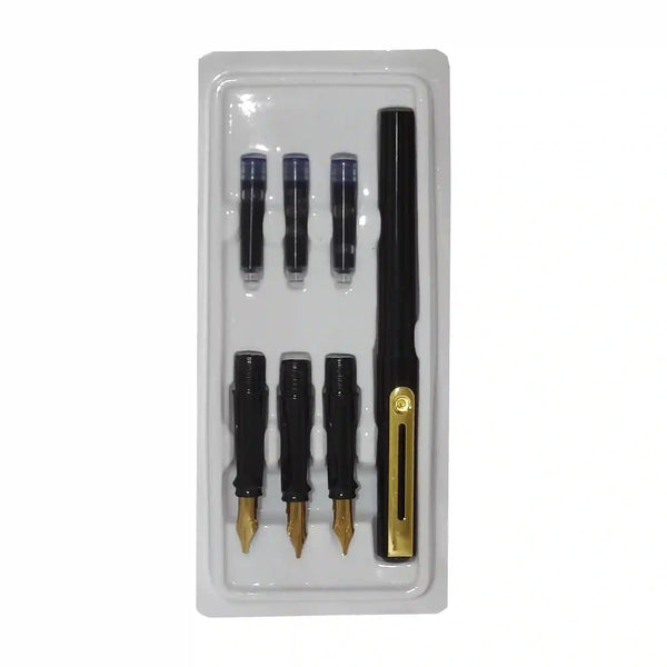 Sky Glory Calligraphy Ink Pen 4Nib Set