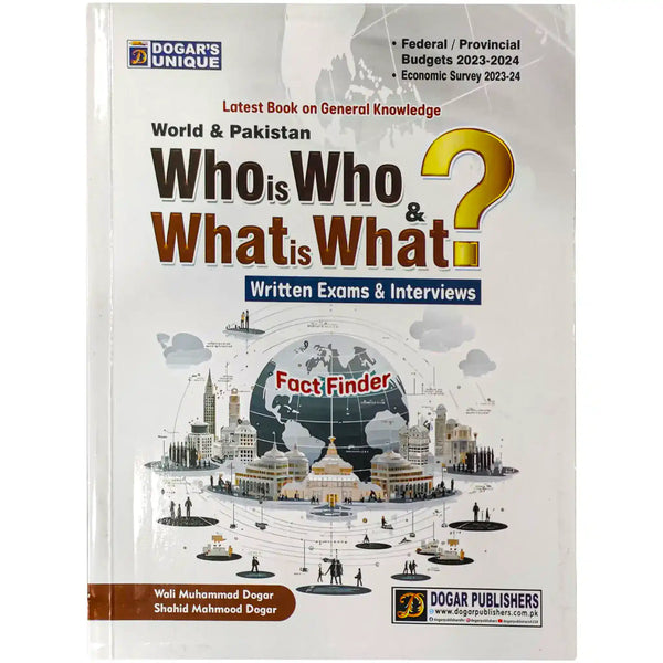 Who is Who & What is What General Knowledge Book in English.