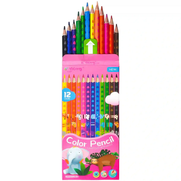 Yalong 12 Colour Pencils YL221010-12