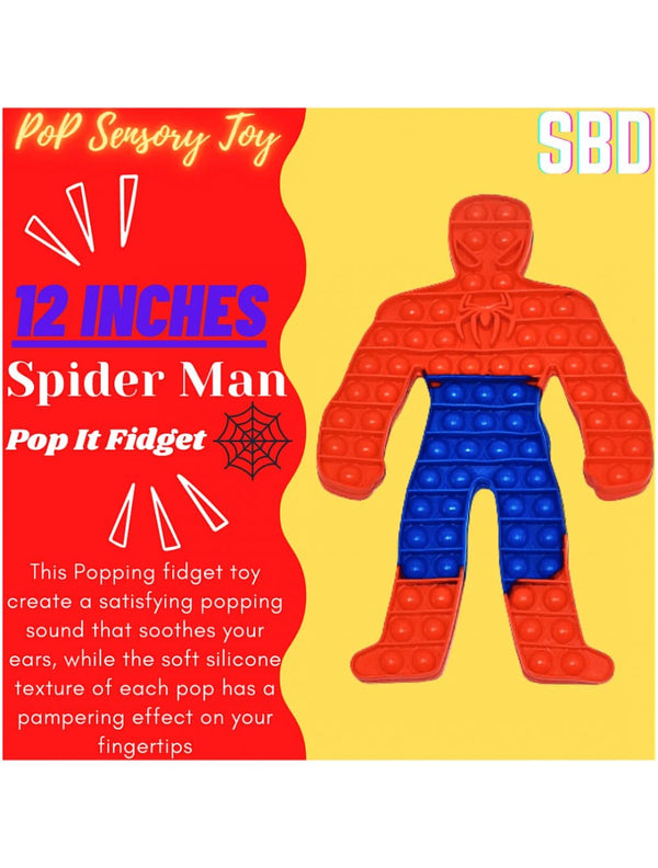 Spider Man Pop it Fidget Toy - Saleemi Book Depot