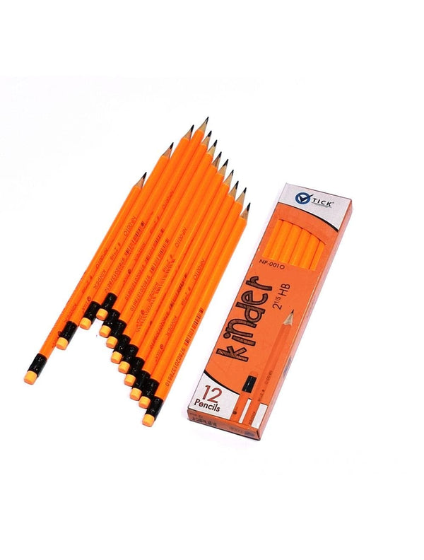 Kinder Pencil Tick 12Pcs Pack - Saleemi Book Depot